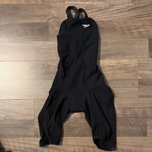 Speedo Black Racing Swimsuit